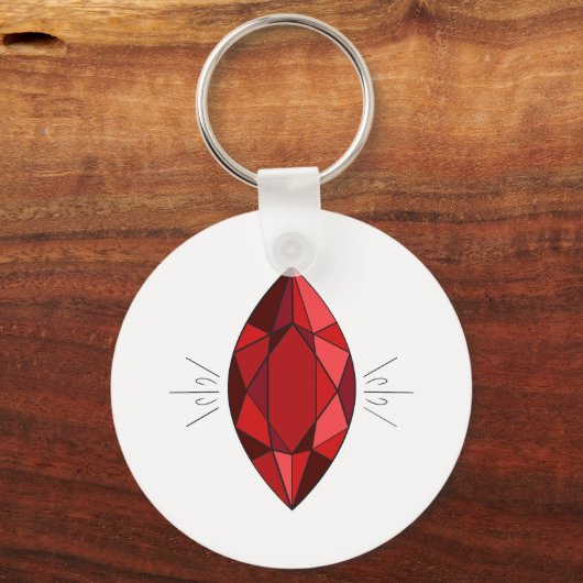 Porte-clés Ruby (Recto)