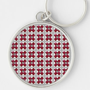Porte-clés Ruby Diamond Art, Red