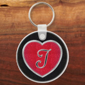 Porte-clés Ruby et Onyx Heart Keychain (Recto)