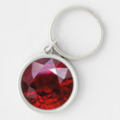 Porte-clés Ruby Gemstone Porte - clé (Devant)