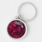 Porte-clés Ruby Gemstone Porte - clé (Devant)