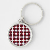 Porte-clés Ruby Gemstone Porte - clé (Devant)