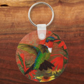 Porte-clés Ruby Hummingbird (Recto)