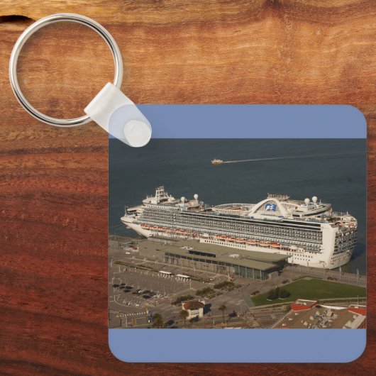Porte-clés Ruby Princess Cruise, Porte - clé SF (Recto)