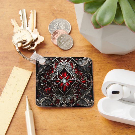 Porte-clés Ruby Radiance Bonne Anniversaire Cancerian (Bureau)