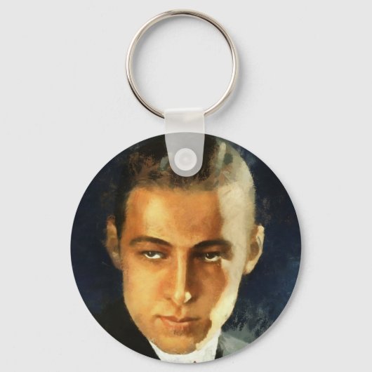 Porte-clés Rudolph Valentino (Recto)