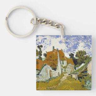 Porte-clés Rue à Auvers-sur-Oise Vincent van Gogh