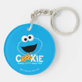 Porte-clés Rue Sésame | Cookie Monster Lookies (Dos)