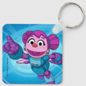 Porte-clés Rue Sésame | Mécaniciens Abby (Dos)