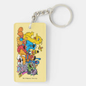 Porte-clés Rue Sésame | Portrait du groupe Pals sésame (Dos)