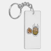 Porte-clés rugby diable (Devant gauche)