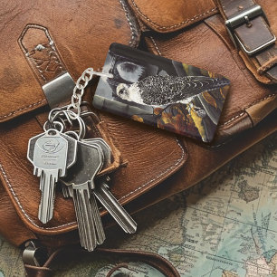 Porte-clés Ruines Mystérieuses de la Lune Gothique d'Automne