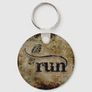 Porte-clés Run/Runner par Vetro Jewelry