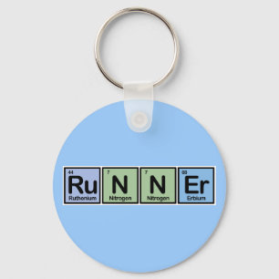 Porte-clés Runner made of Elements