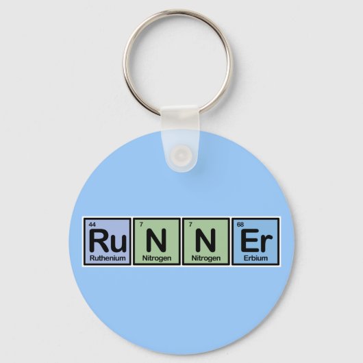 Porte-clés Runner made of Elements (Recto)