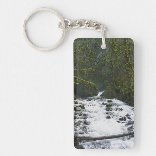 Porte-clés Running de Bridal Veil Falls, Oregon (Devant)
