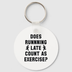 Porte-clés Running Late