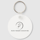 Porte-clés Russ Yeager Coaching Signature Logo (Verso)