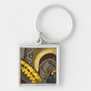 Porte-clés Russie, Moscou, place Rouge. Notre-Dame de Kazan