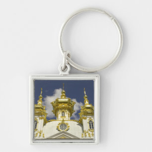 Porte-clés Russie. Petrodvorets. Palais de Peterhof. Pierre l