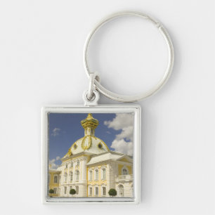 Porte-clés Russie. Petrodvorets. Palais Peterhof. Pierre le 5