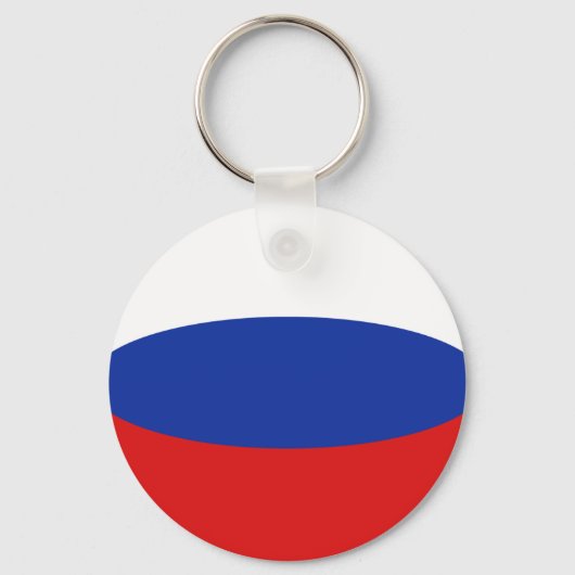 Porte-clés Russie Porte - clé du drapeau Fisheye (Recto)