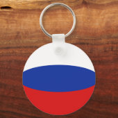 Porte-clés Russie Porte - clé du drapeau Fisheye (Recto)