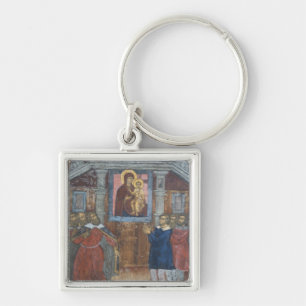 Porte-clés Russie, Yaroslavl, fresque dans la cathédrale de S
