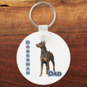 Porte-clés Rust Doberman Papa 4 - Porte - clé (Recto)