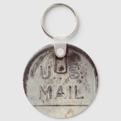 Porte-clés Rustic Mailbox - Personalizable (Recto)