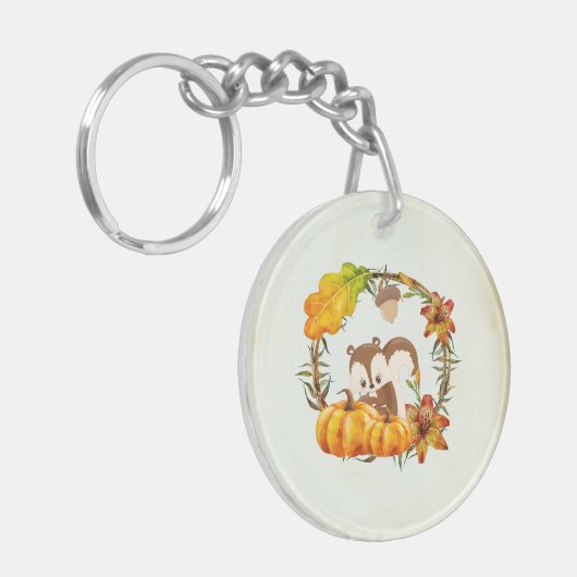 Porte-clés Rustic Wreath (Devant gauche)