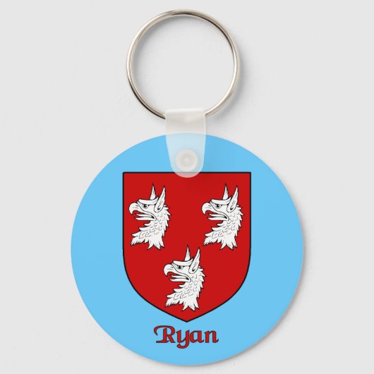 Porte-clés Ryan Family Shield Porte - clé (Recto)