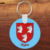 Porte-clés Ryan Family Shield Porte - clé (Recto)
