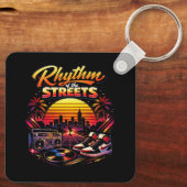 Porte-clés Rythme des rues (Verso)
