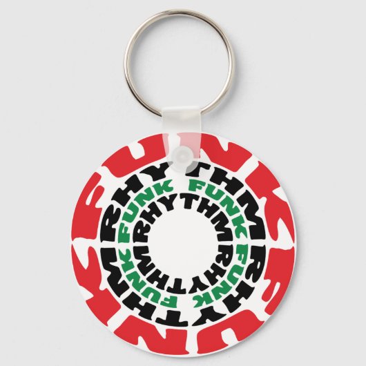 Porte-clés Rythme funk Funk Rhythme funk (Recto)