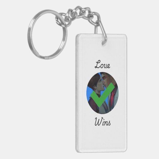 Porte-clés S1 Jayvik Love Wins (Devant gauche)