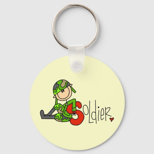 Porte-clés S est pour Soldat (Recto)