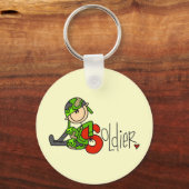 Porte-clés S est pour Soldat (Recto)