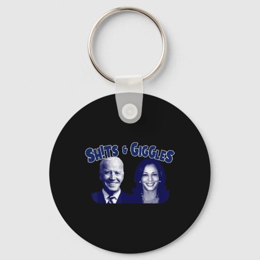 Porte-clés S Et Giggles Biden Kamala Harris (Recto)