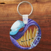 PORTE-CLÉS "S# ! GRIN À MANGER EN T" (Recto)