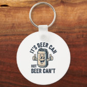 Porte-clés Sa bière peut pas bière (Recto)