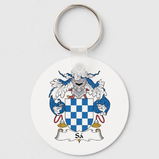 Porte-clés Sa Family Crest (Recto)