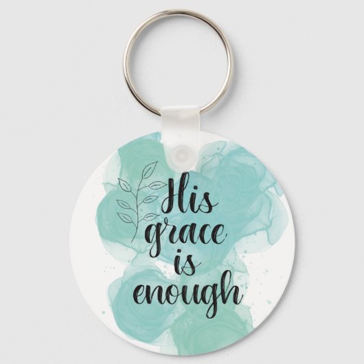 Porte-clés Sa grâce suffit (Recto)