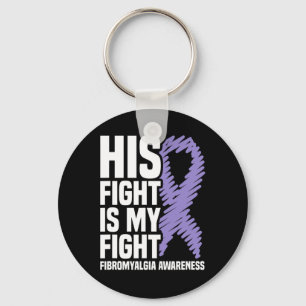 Porte-clés Sa Lutte Est Ma Lutte Contre La Fibromyalgie