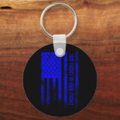 Porte-clés Sa Lutte Est Notre Lutte Contre L'Hydrocéphalie (Recto)