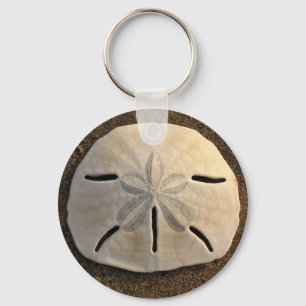 Porte-clés Sable Dollar Coquillage Sand Beach Porte - clé