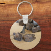 Porte-clés Sable et pierres (Recto)