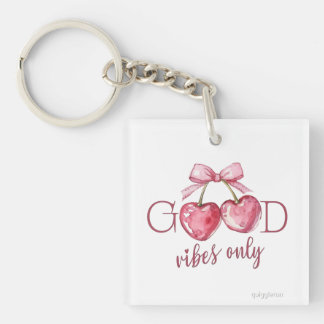 Porte-clés Sac à main en toile à cœur rose, sac de citations