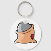 Porte-clés Sac de ciment Matériau de construction (Recto)