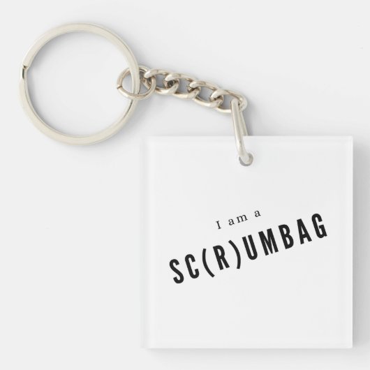 Porte-clés Sac Sc(r)umbag (Devant)
